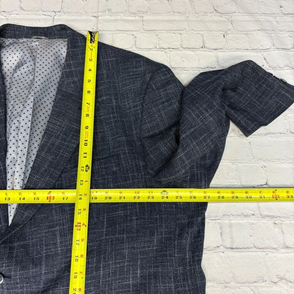Oak Hill Men Blazer Jacket Size XXL 2XL 50R / 52R Polyester Blend C085 -26